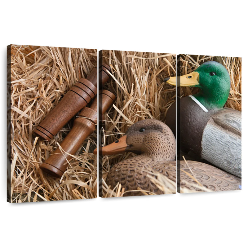 Duck Hunting Concept, 28" H x 45" W
