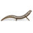 Baldesi 72.75" Long Acacia Single Chaise-1710944777
