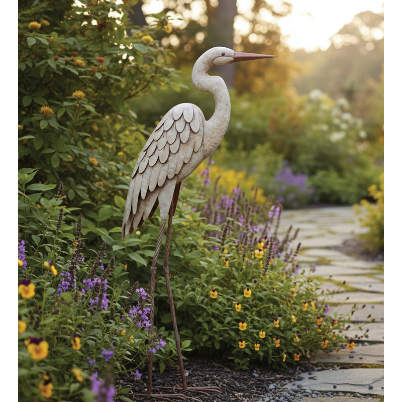 Statue de jardin 34 po, Gris