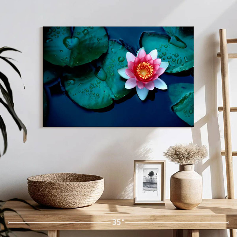 Harnek Lotus étang vibrant, H 16 po x l 24 po