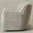 Fae Chenille Upholstered Swivel Armchair-273856997