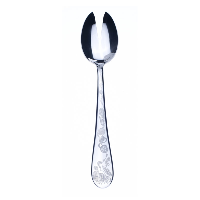 Venere Stainless Steel Serving Piece, Silver