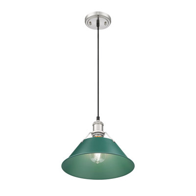 Akifumi Small Pendant with Pine Green