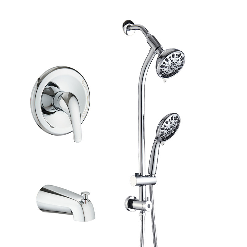 Tool-Free Shower Combo 7-Spray 1.8GPM