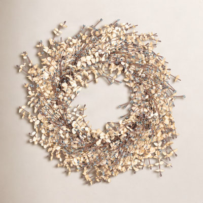 24" Grass, Berry, Twig Thanksgiving Wreath