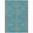 Norelia Teal Washable Indoor-Outdoor Rug - -1713609625
