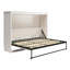 Lit escamotable Elwina avec lit galerie et tablette tactile-103828894