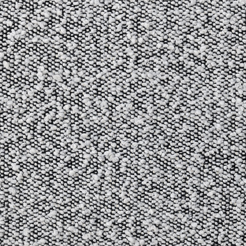 Melora 2-Pieces Boucle Swivel Barrel Accent Chair, Black/White