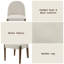 Ensemble de 2 chaises d'appoint Gamarya