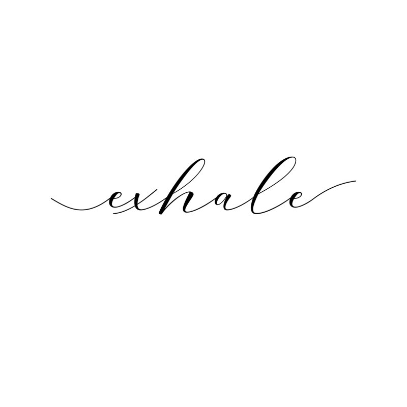 Exhale - Square - Wrapped Canvas Print, 45.72 cm H x 45.72 cm W x 1.91 cm D