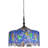 Meyda Tiffany & Stained Glass 5 - Light Glass Dimmable Drum Chandelier