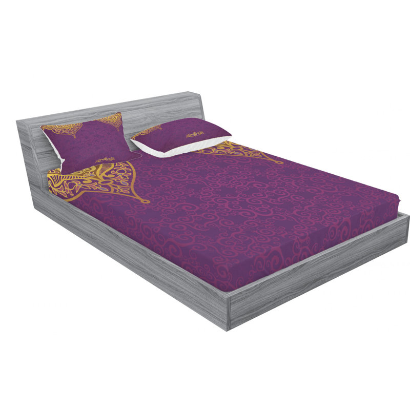 Microfiber Sheet Set, Full Sheet Set with Fitted Sheet