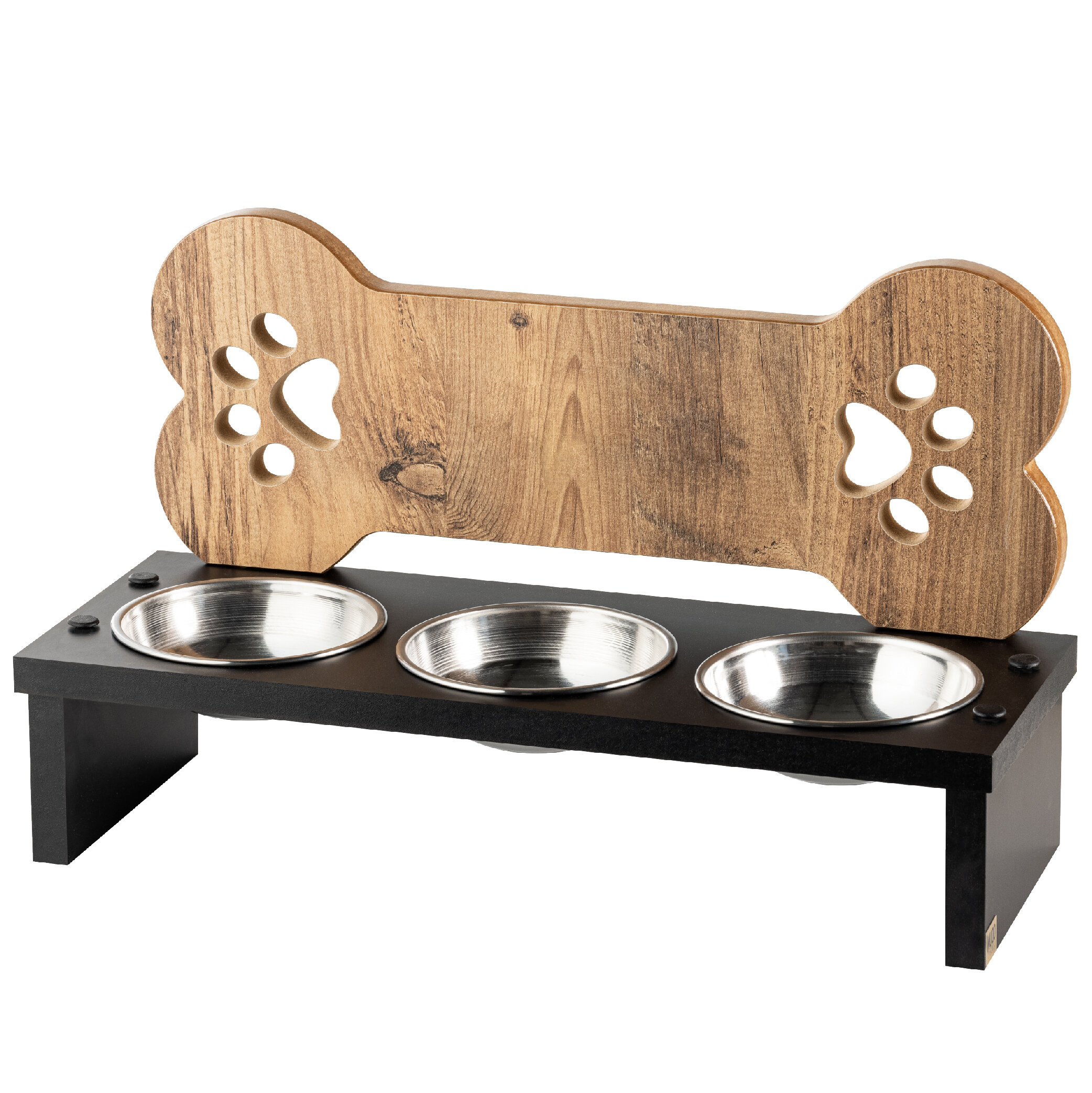 Archie & oscar ian shop double bowl elevated feeder