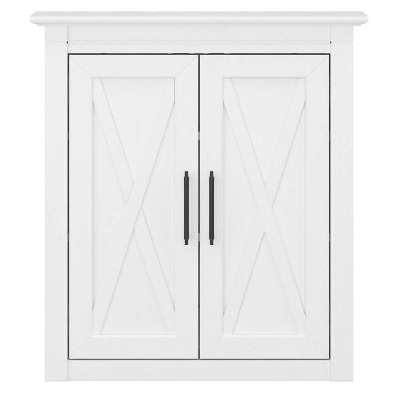 Armoire de salle de bain murale l 23,7 po x H 25,79 po x P 6,61 po Edion, Frêne blanc
