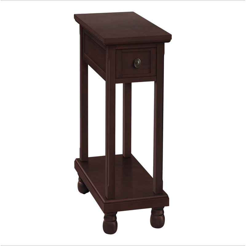 Table d'appoint, table de bout, table d'appoint, table de chevet étroite, chambre à coucher