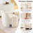 37.2" Oversized Modern Linen Upholstered Accent Chair-573946325