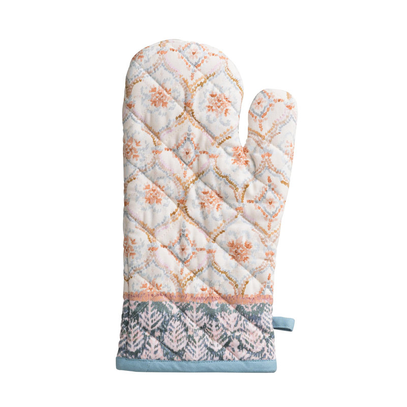 Gants de cuisine 100% coton 7 po x 13 po Maison de Hermine