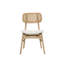 Chaise rembourrée en bois massif-559834385