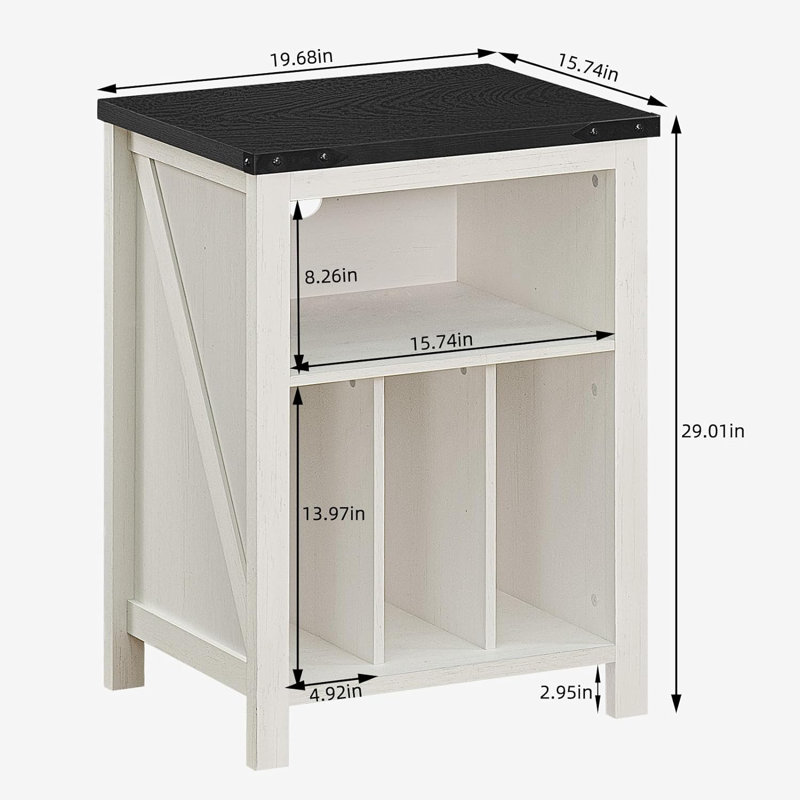 29.01'' H Media Shelves, Blue