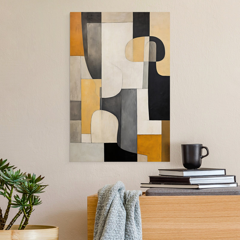 Série ABSTRACT CDXCVI - Impression sur toile seulement - NON-CADRE, H 48 po x l 32 po