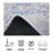Modern Gray Birds Machine Washable Area Rug with Built-in Padding and Non-Slip Backing-102526531