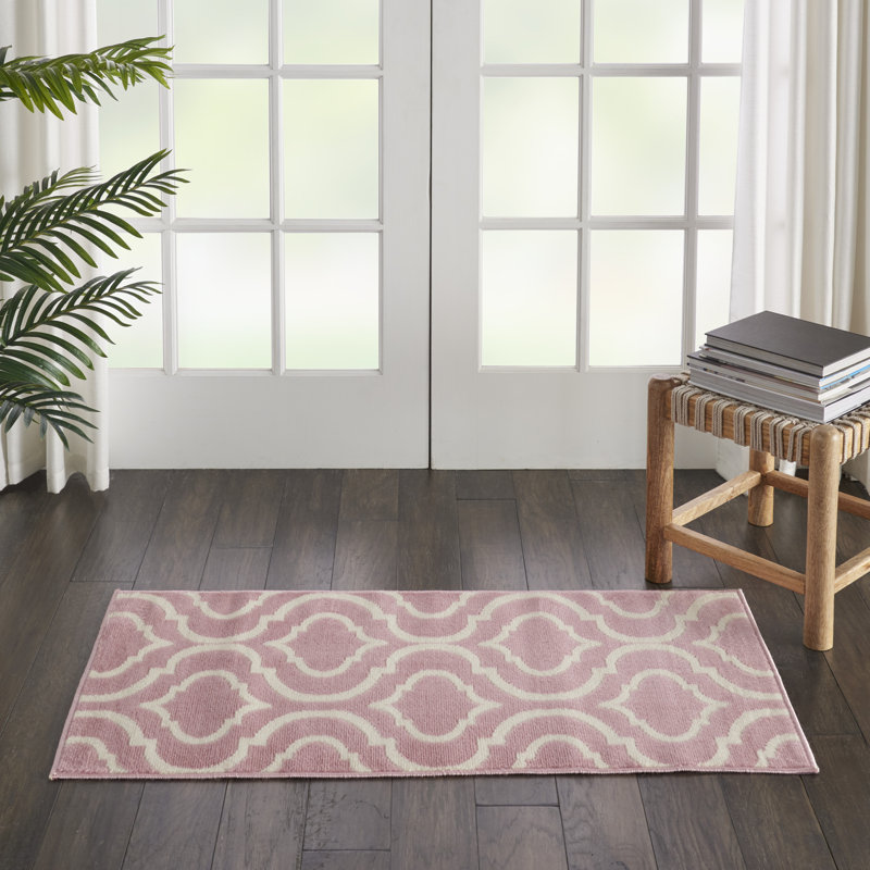 Tapis rose Sheron, Rectangle 2 pi x 4 pi