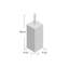 Ashford Free Standing Toilet Brush Holder-1026625414