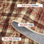 Tapis moderne lavable à la machine Gingham-297023881