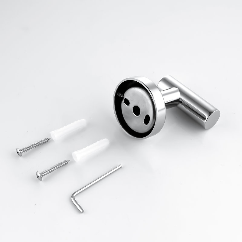 Ensemble de quincaillerie de salle de bain 4 pièces, Chrome