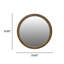 Miroir d'appoint rustique rustique 23,62 po