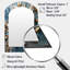 Miroir mural blanc et doré-898110983