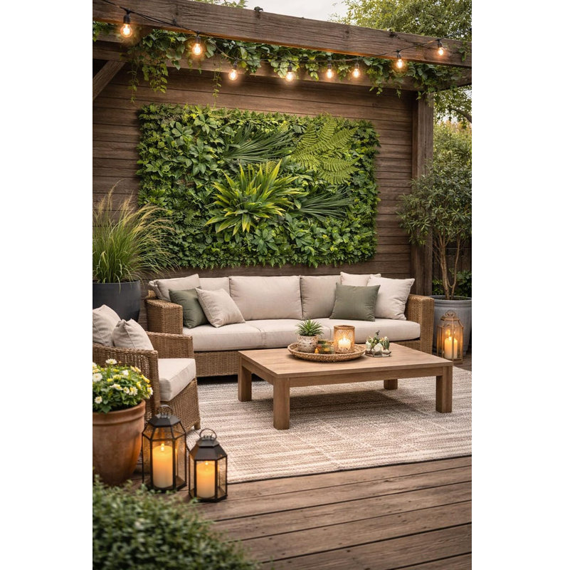 Wall Decor on Plastic, 2 Piece Set