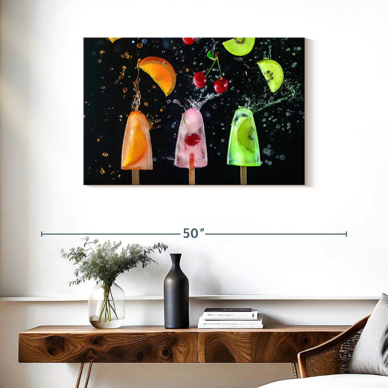 Yarlin Sweet Fruit Popsicles, 24" H x 36" W