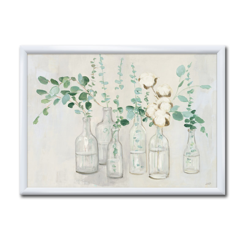 « belle composition florale »-cadre photo imprimé sur toile, H 30 po x l 40 po x P 1,5 po, Cadre blanc