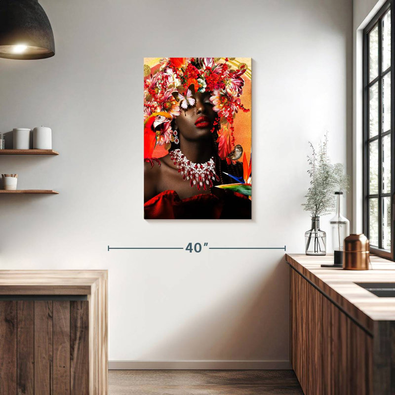 Rubis Leisha qui fleurit dans le jardin, H 36 po x l 24 po