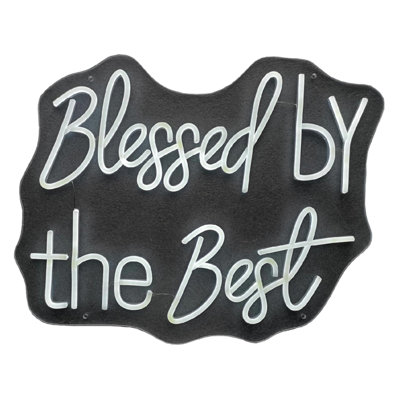 Blessed by the Best Neon Sign - 16" x 20"