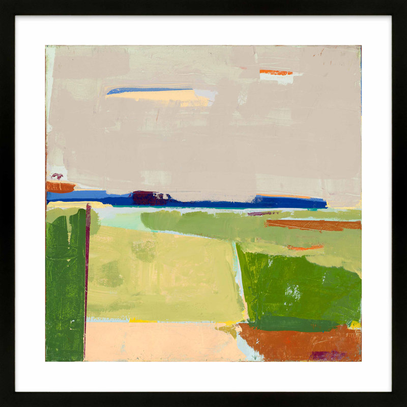 Thw Berkshires 2 by Andrea Stokes - Framed Wall Art, Black Framed Paper, 30" H x 30" W x 1.25" D