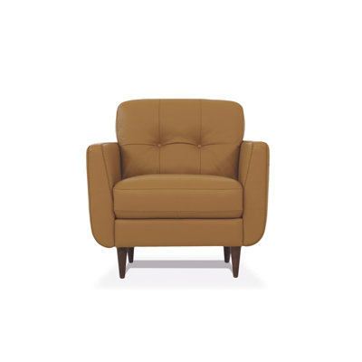 Radwan Camel Leather Chair