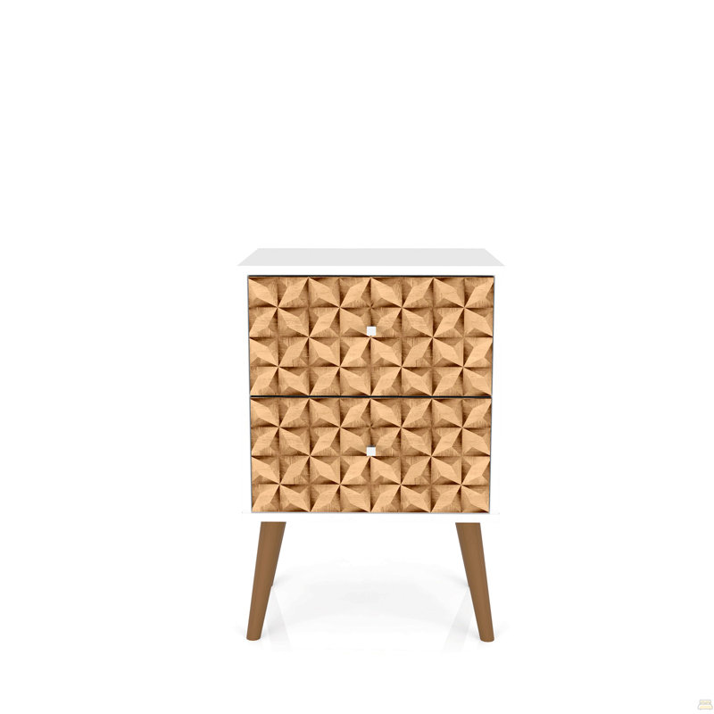 Table de chevet 18 po (2 tiroirs)