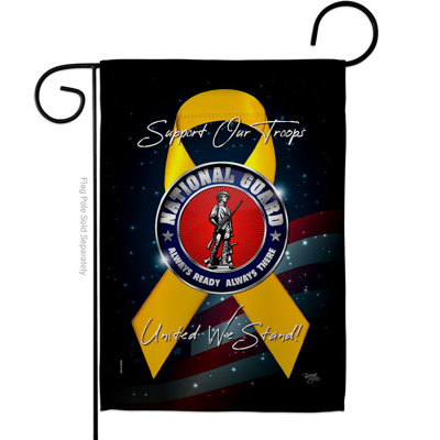 Double Sided 18.5'' H x 13'' W Polyester Garden Flag