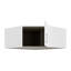 Arten Bottisham One Door Corner Wardrobe Top Unit in White
