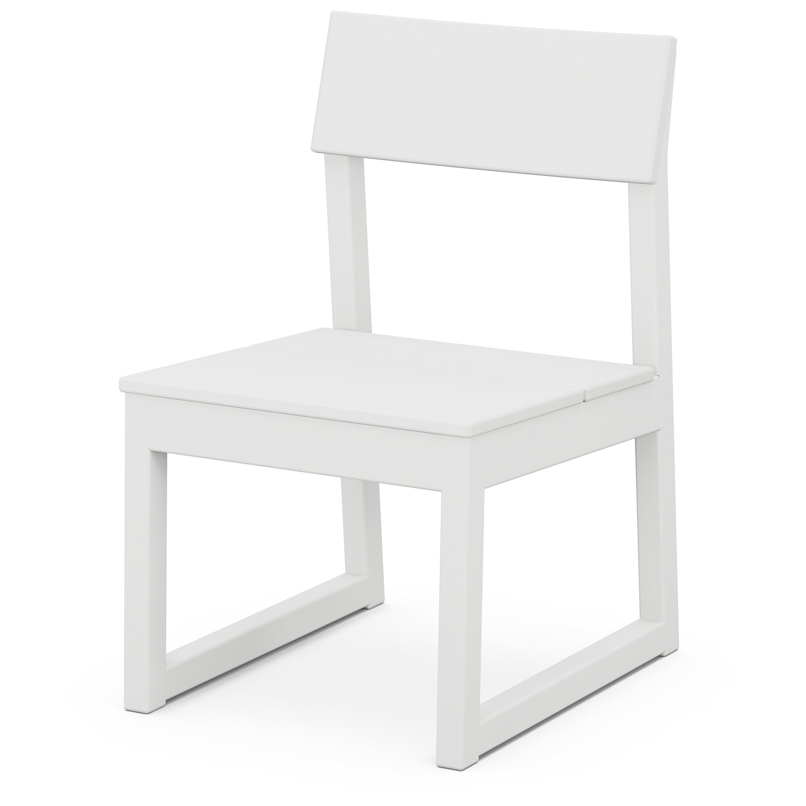 EDGE Dining Side Chair, White