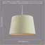 20cm H Velvet Drum Lamp Shade ( No Direct Attachment Method )-1224808090