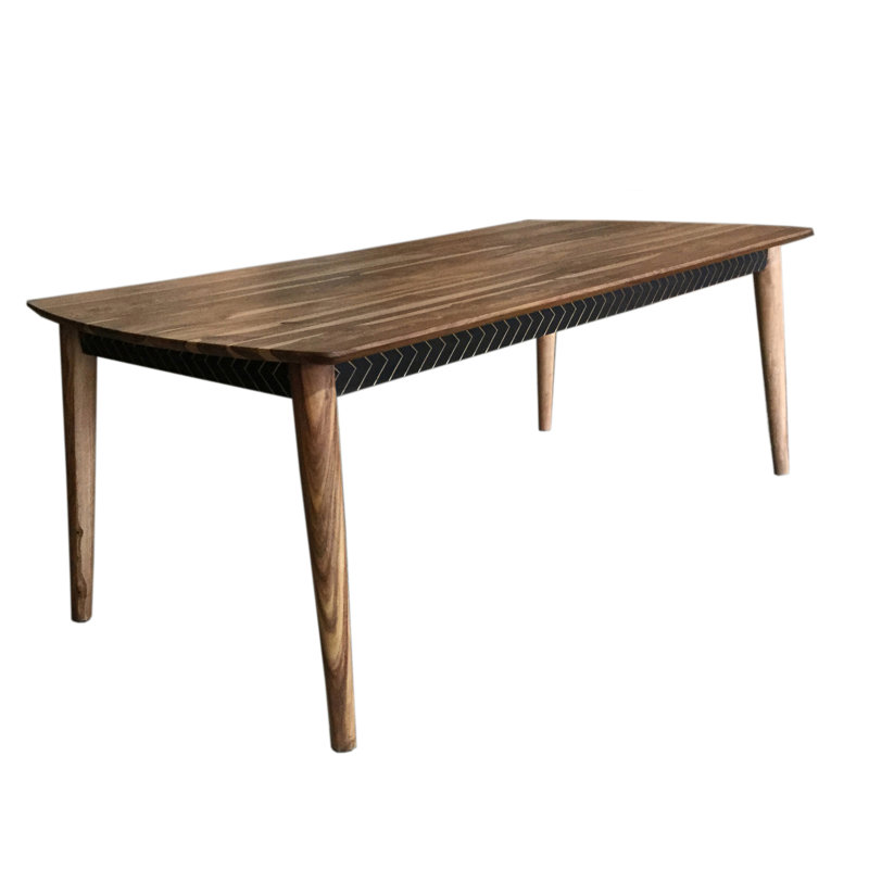 Table de salle à manger Mid-Century Centerton, 40 po x 80 po x 30 po
