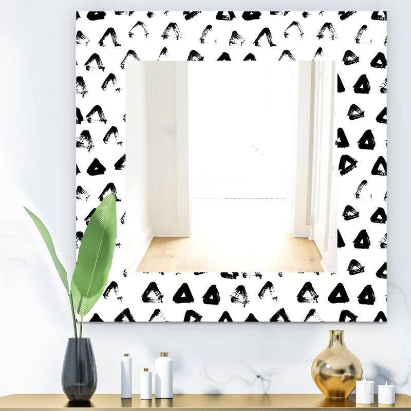 Miroir mural moderne et contemporain, H 39,4 po x l 29,5 po