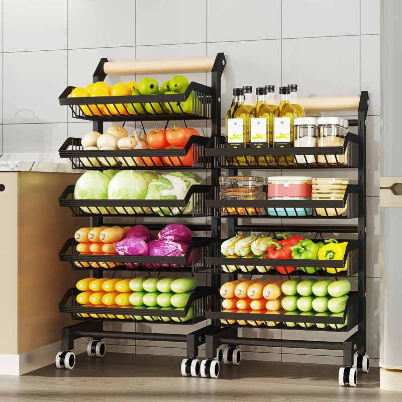 Metal Storage Rack, 69cm H x 42cm W x 32cm D