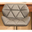 Tabouret de bar réglable chromé (ensemble de 2)-1901308988