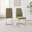 Loren Luxury Fabric Dining Chairs with Legs Upholstered Modern Design - Side Chair-94857783-94857780