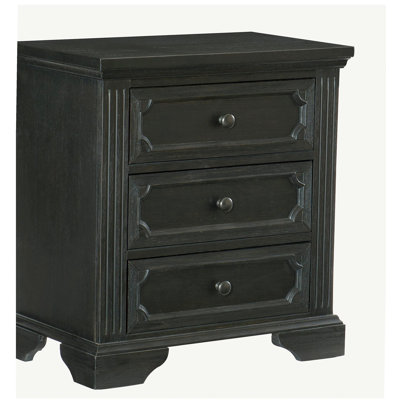 Table de chevet 3 tiroirs Traditional Design