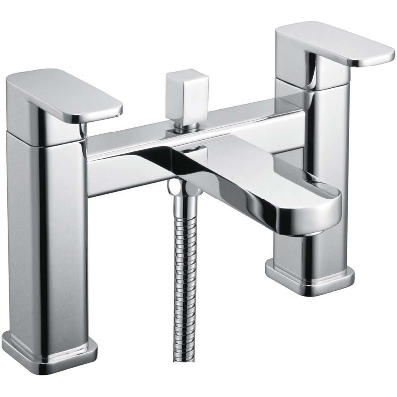 Deck Tub Spout Bath Filler with Diverter